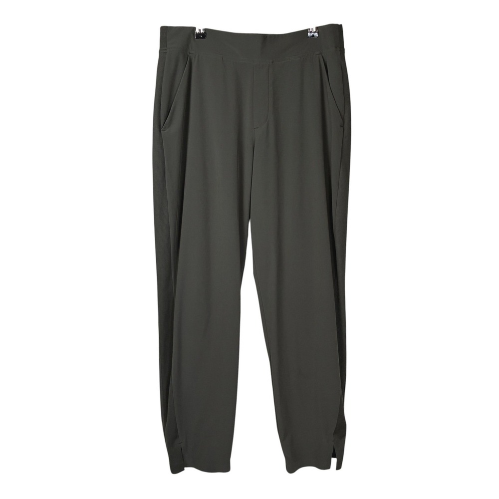 Athleta Womens Brooklyn Mid Rise Ankle Pant 10 Green Athleisure Career Sporty - Picture 2 of 16